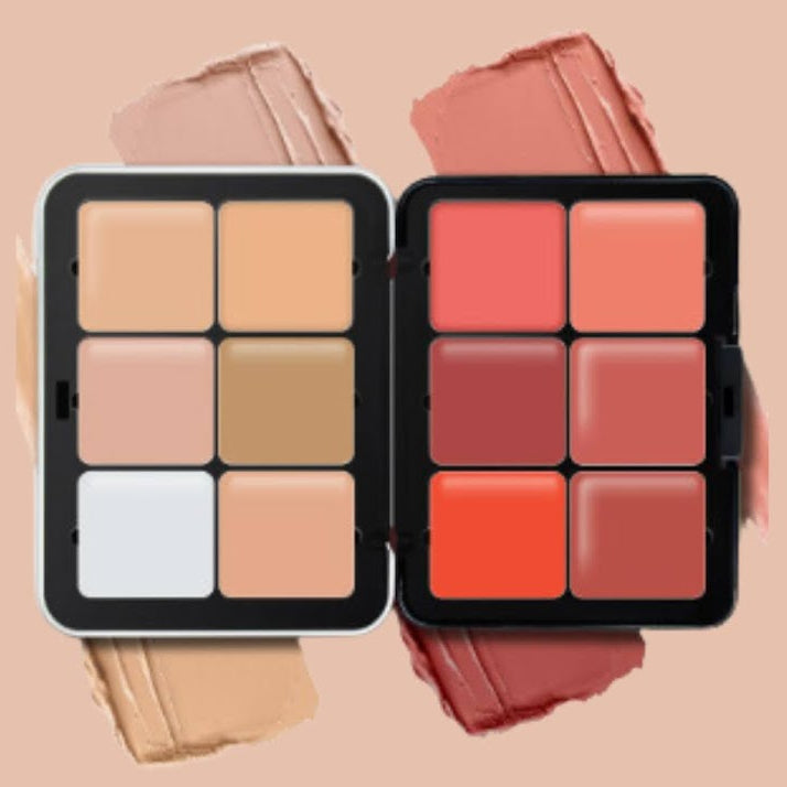 12 Shades Lip & Contour Pallate
