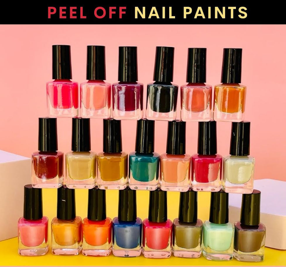 15 Peel-Off Nailpaints