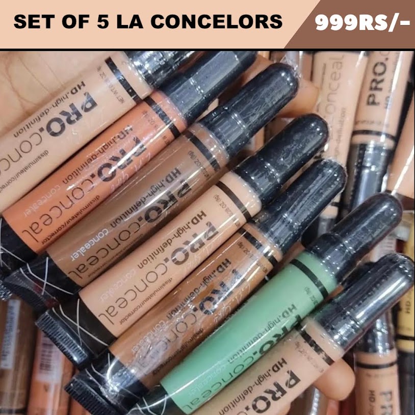 Set of 5 LA Pro Concealers