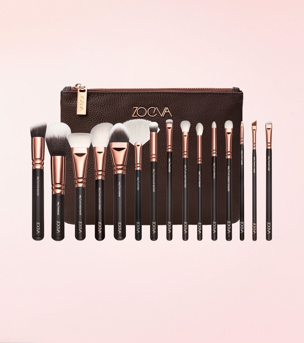 15 Pcs Zoeva Brush Set
