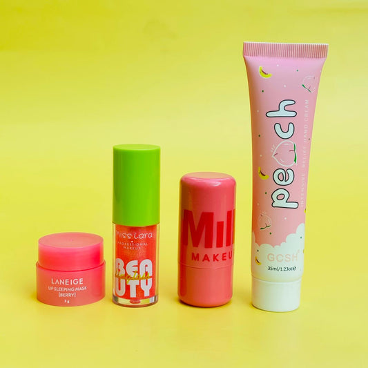 Lip & Hand Care Deal – Laneige Lip Mask, Milky Tint, Lara Beauty Gloss & Pocket Hand Cream