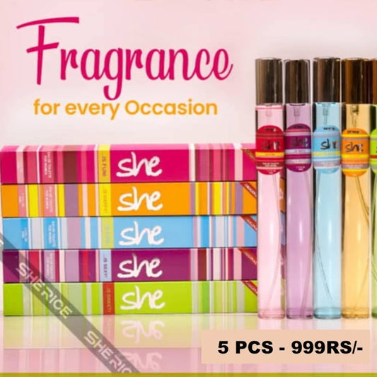 5 Pcs SHE Pen Perfume Set
