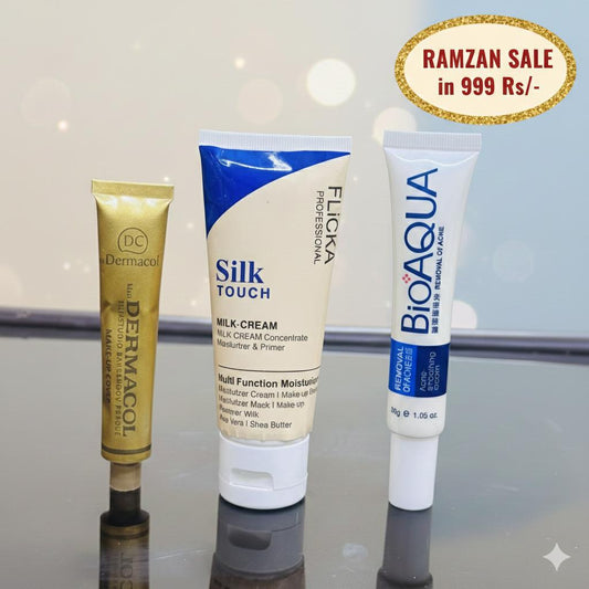 Trio Deal (Flicka + Dermacol + Bio Acne Tube)