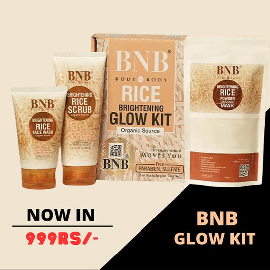 BNB Rice Brightening Glow Kit