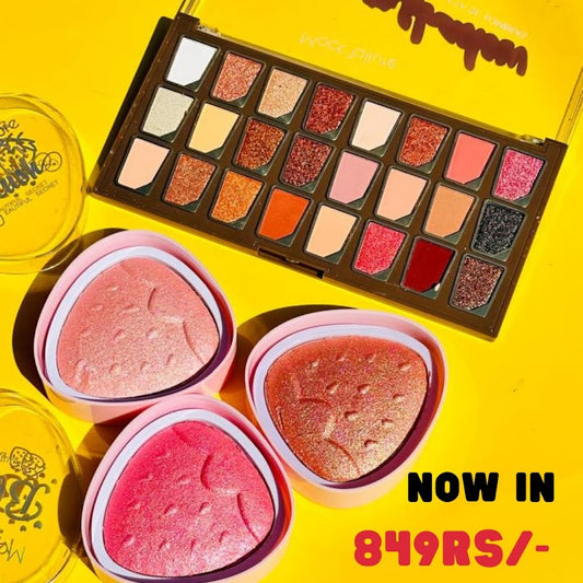 Mocullar Eye Palette &  Blush OR Highlighter