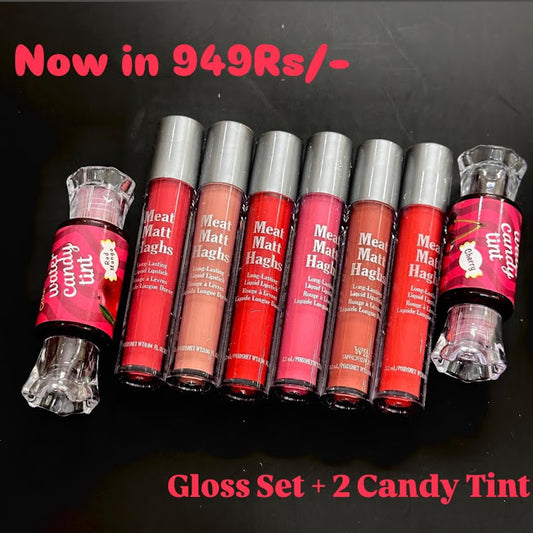Meet Matte Gloss Set + 2 Candy Tints – Exclusive Deal