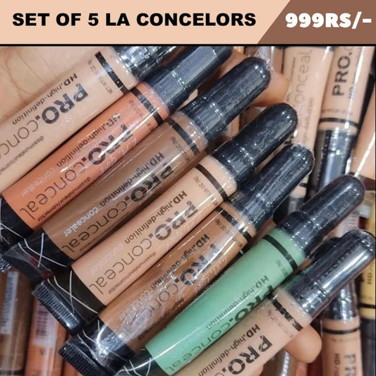 Set of 5 LA Pro Concealers