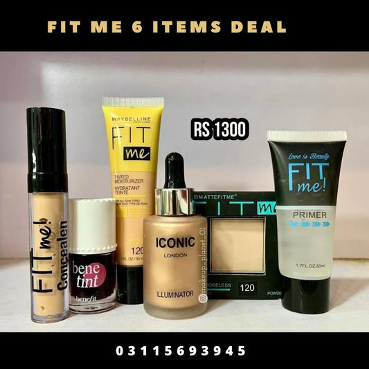 Fit Me Face Essentials Bundle (6 in 1)