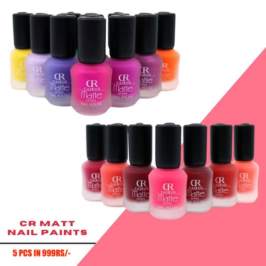5 Pcs CR Nail Paint Set