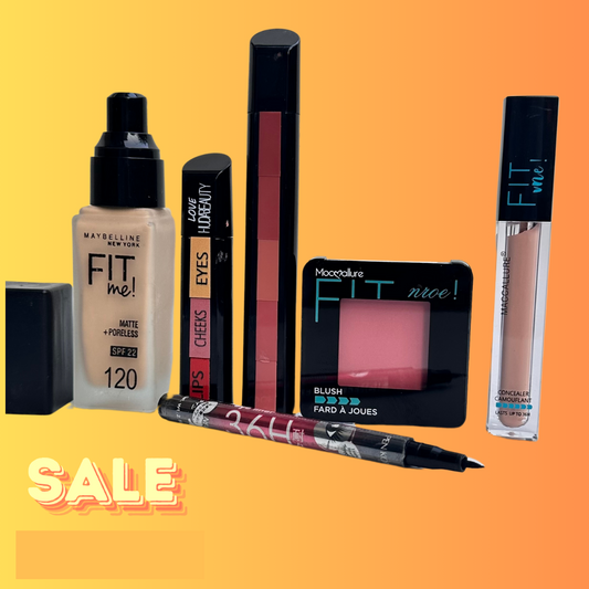 Fit me - Glass Found, concelor, blusher, 5 in 1 & 3 in 1 Stick & 36HRs liner
