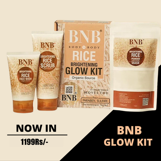 BNB Rice Brightening Glow Kit
