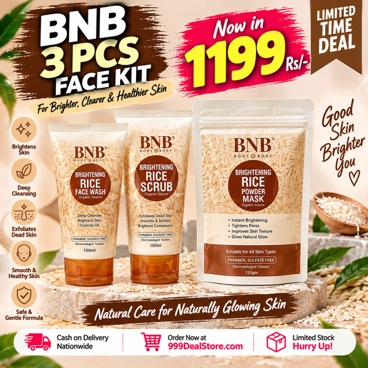 BNB Rice Brightening Glow Kit