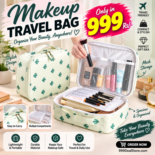 Premium Quality Travel Makeup Bag