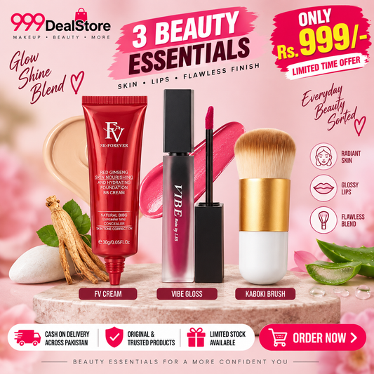 FV Cream + Kabuki Brush + Lip Gloss Deal