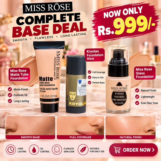 Buy 2 Get 1 Free – Miss Rose & Krylon Foundation Deal
