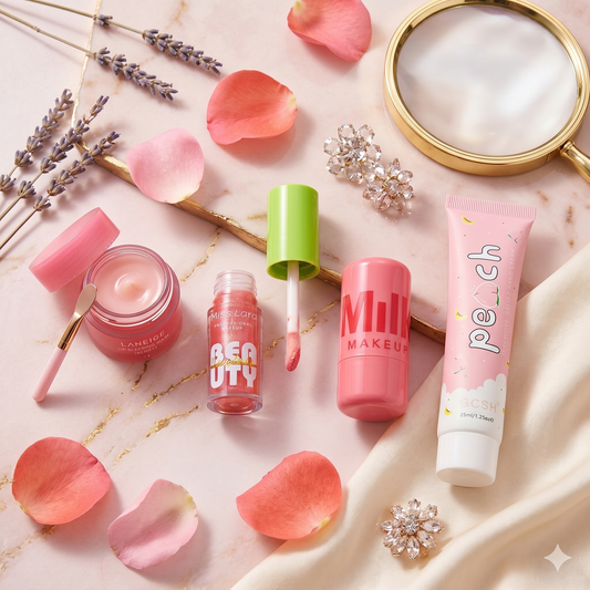 Lip & Hand Care Deal – Laneige Lip Mask, Milky Tint, Lara Beauty Gloss & Pocket Hand Cream