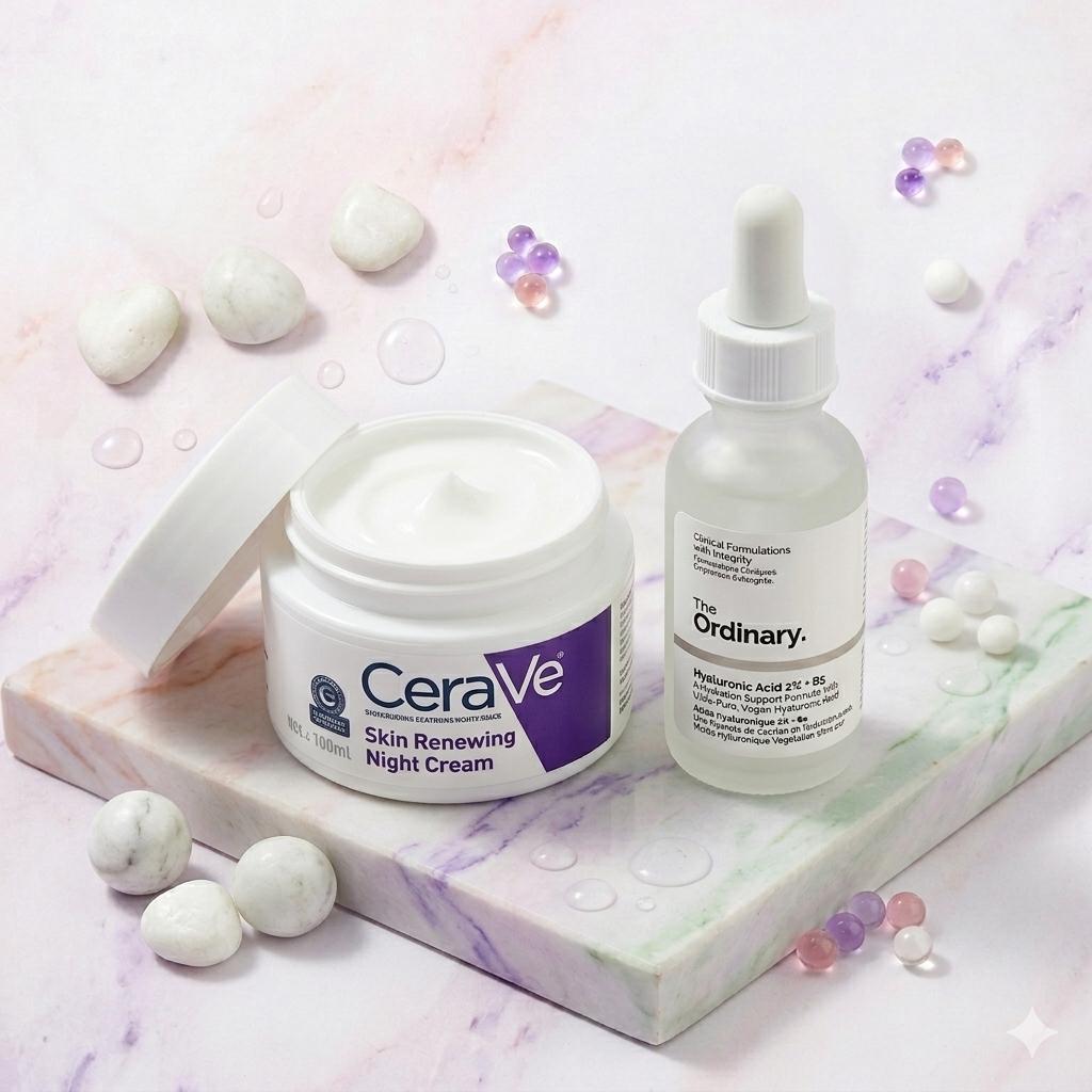 Night Cream &  Ordinary Serum Deal