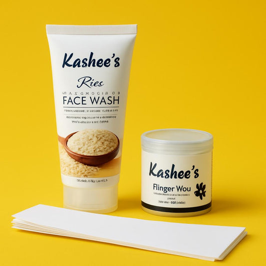 Kashee’s Finger Wax, Wax Strips &  Face Wash