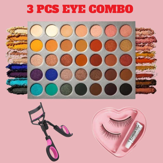 Amazing Eye Deal – Jaclyn Hill Palette + Lash Curler + Lash with Glue Set