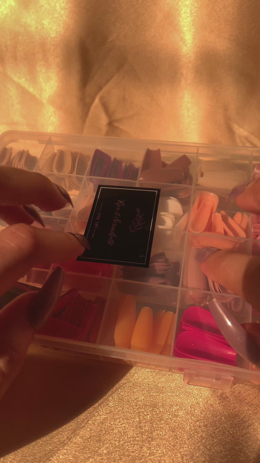 Ultimate Nail Art Deal – 576 Nails + 6 Nail Glitters + Nail Stamper