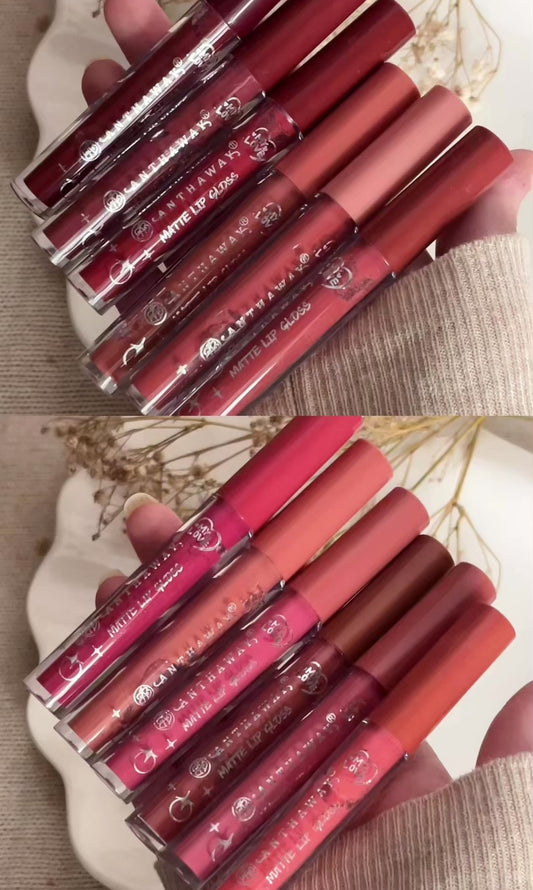 12 PCS Nude Shades  Anthaway Gloss Set