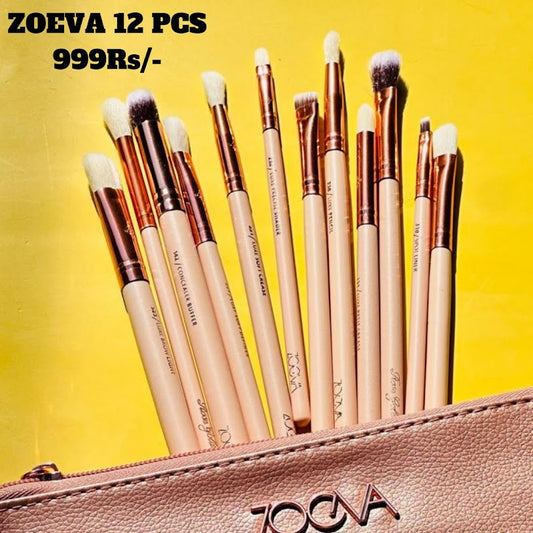 12 Pcs Zoeva Brush Set
